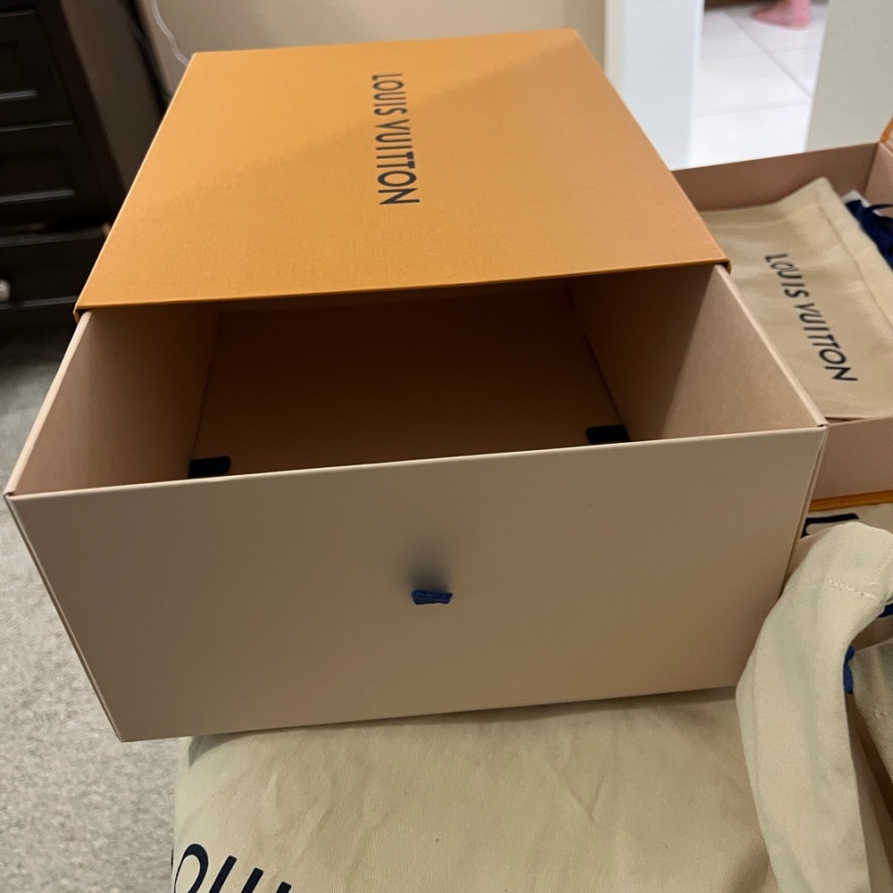 Authentic Louis Vuitton 🍊 XL BUNDLE
5 -Storage Boxes & 12 -Dust Bags - Picture 6 of 16